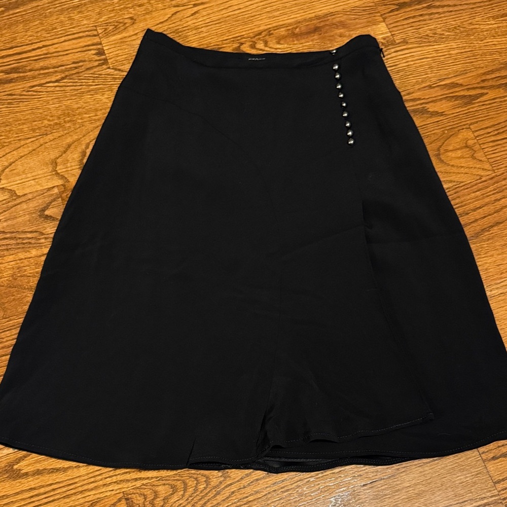 Etcetera black a-line skirt size 2
